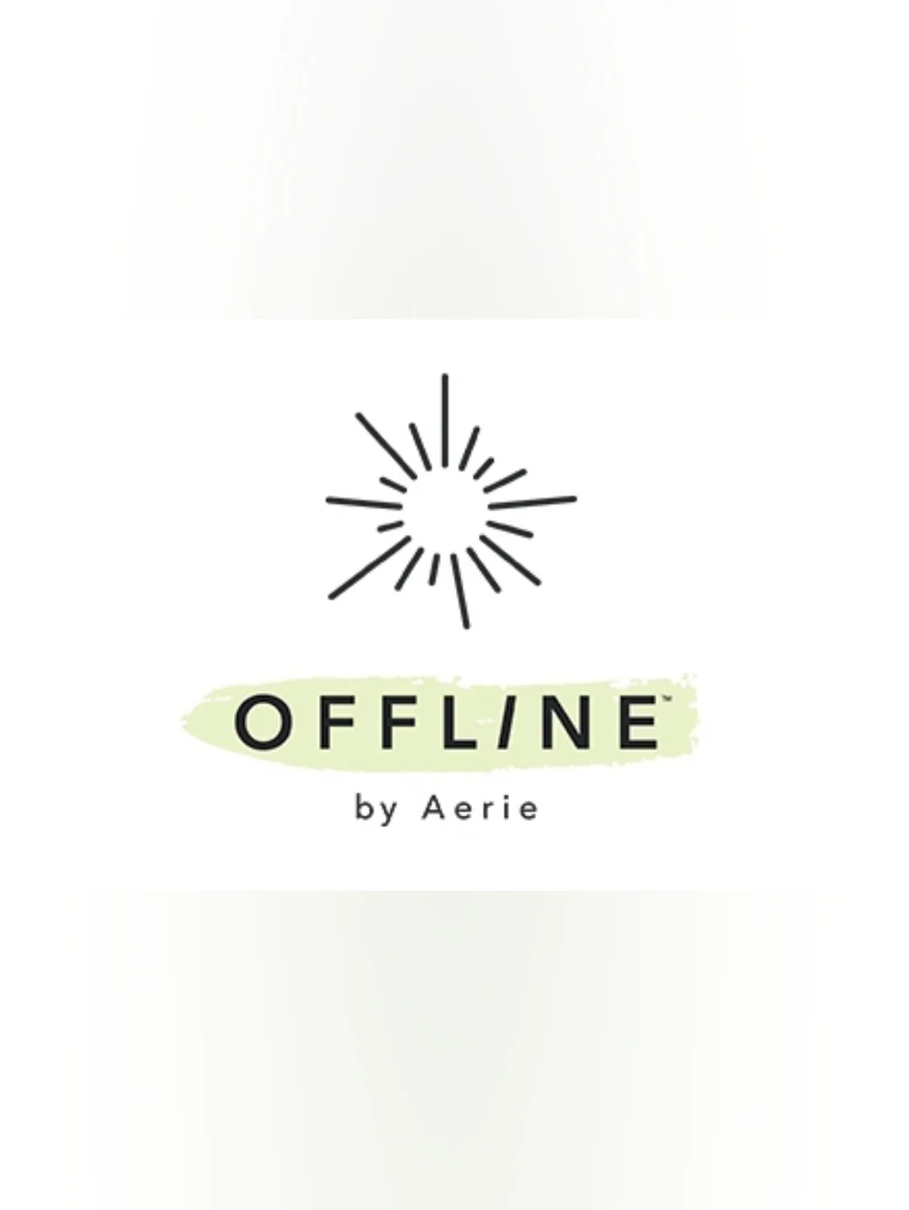 OFFLINE By Aerie. Ribbed Scoop Sports Bra In Olive. Size Large. - Picture 8 of 8